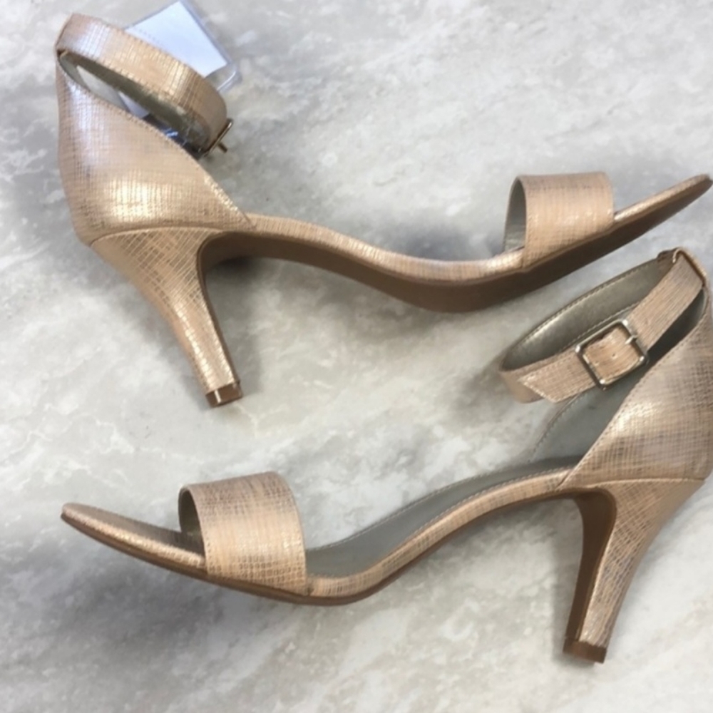 A.N.A. "Zita" Open Toe Heels